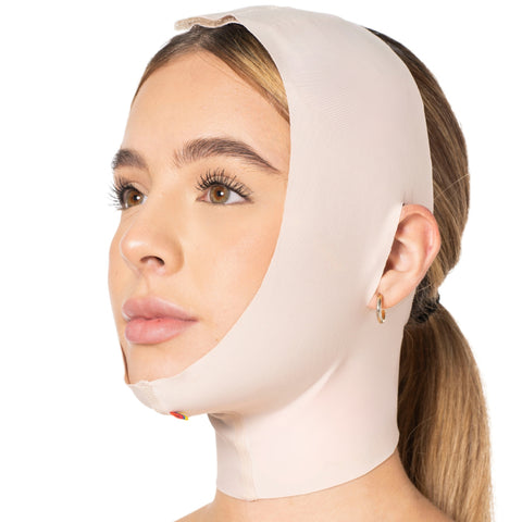 Sonryre MAC32VE Mentonera Facial Postquirúrgica para Papada Post Operatoria Bichetomia Lipopapada