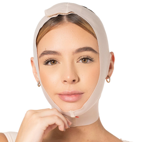 Sonryre MAC32VE Mentonera Facial Postquirúrgica para Papada Post Operatoria Bichetomia Lipopapada