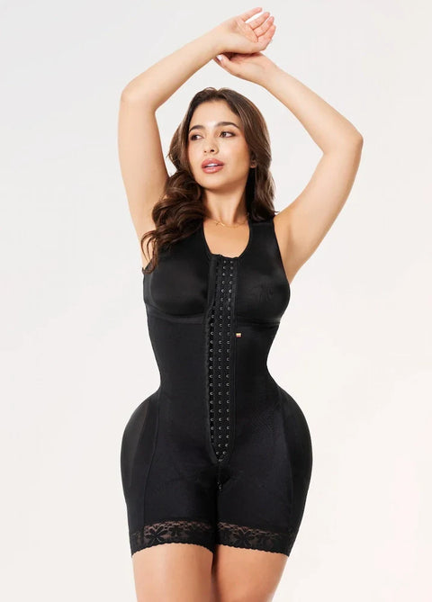 Faja Postoperatoria Reloj de Arena con Tres Niveles de Ganchos | Salome 6411