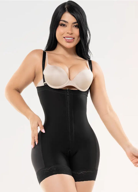 Faja Short sin Tirantes con Levantacola Invisible y Alta Compresión | Salome 527-3