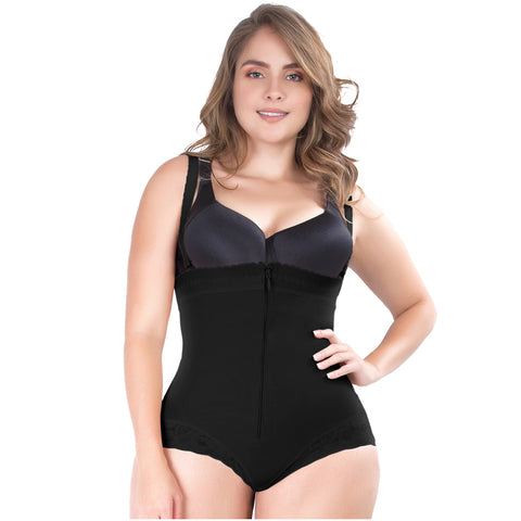 UpLady 6155 | Faja Strapless Colombiana Levanta Cola Control de Abdomen