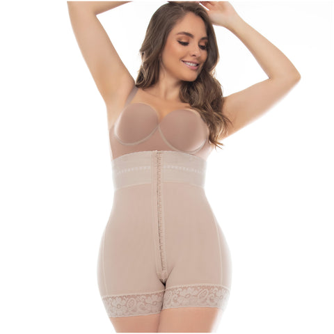 UpLady 6204 | Shorts Moldeadores Levanta Glúteos con Control Abdominal para Mujer
