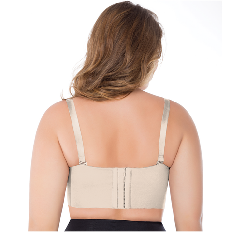 UpLady 8034 | Brasieres Sosten Colombianos Control Rollitos Modernos Strapless Push Up