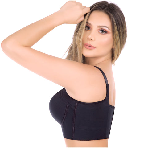 UpLady 8532 | Brasieres Modernos de Mujer Strapless Push Up Sosten Colombianos Control Rollitos