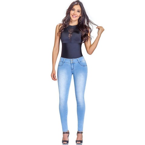 LOWLA 217988 Pantalones Colombianos Levanta Pompis de Mujer