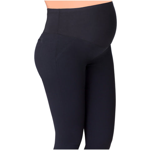 LOWLA M219900 Pantalones Jeans Colombianos Cintura Alta Fajón Materno