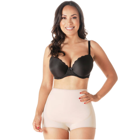 Romanza 2012 Fajas Colombianas Panty Cachetero Cintura Alta Moldeadora para Mujer