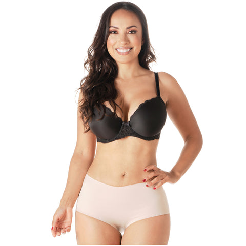 Romanza 2037 Fajas Colombinas Panty Moldeadora Levanta Pompas con Control de Abdomen