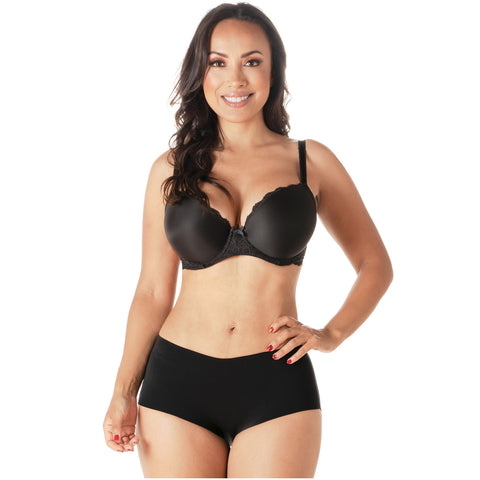 Romanza 2037 Fajas Colombinas Panty Moldeadora Levanta Pompas con Control de Abdomen