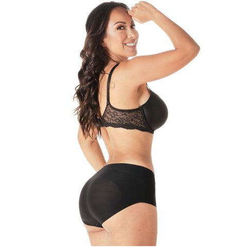 Romanza 2037 Fajas Colombinas Panty Moldeadora Levanta Pompas con Control de Abdomen