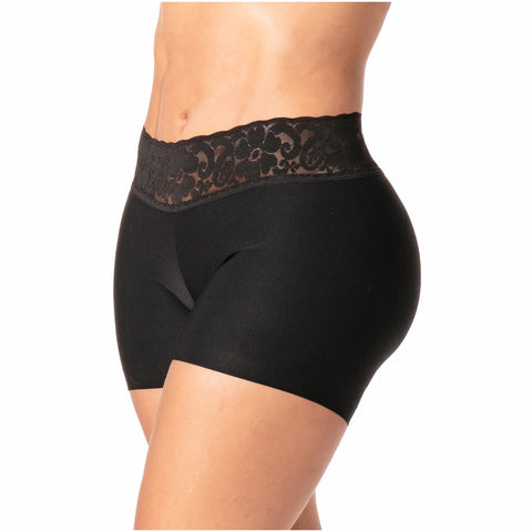 Romanza 2054 Fajas Colombianas Shorts Moldeadores Tiro Medio Levanta Pompas de Mujer