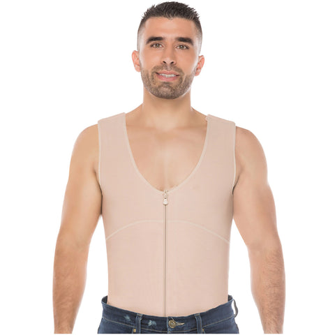 Salome 0122 Fajas Colombianas Moldeadoras Tipo Chaleco para Hombre