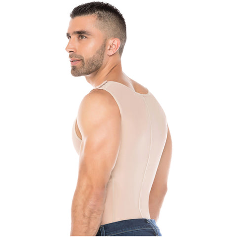 Salome 0122 Fajas Colombianas Moldeadoras Tipo Chaleco para Hombre