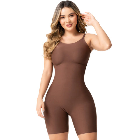 Sonryse SP43NC Fajas Colombianas Sin Costuras Levanta Glúteos con Control Abdominal tipo Jumpsuit