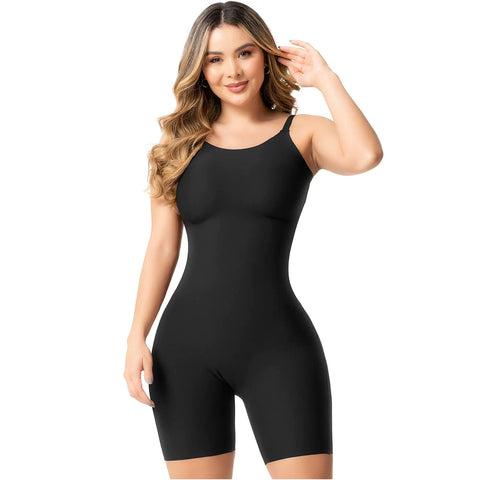 Sonryse SP43NC Fajas Colombianas Sin Costuras Levanta Glúteos con Control Abdominal tipo Jumpsuit